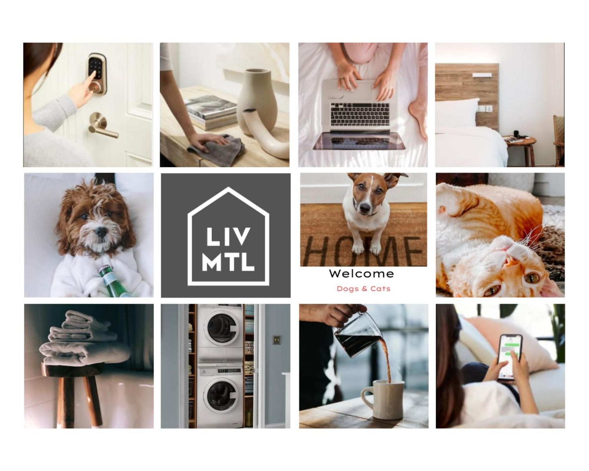 Liv Mtl Soho Aparthotel Монреал Екстериор снимка